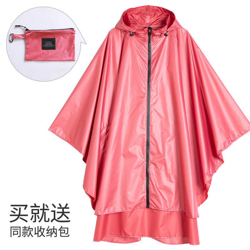 Cape imperméable rouge