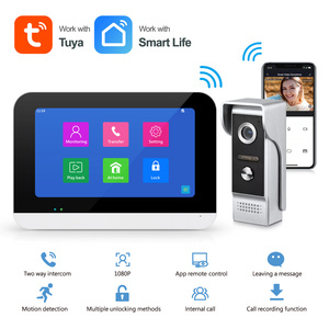 Vendedor caliente sistema de seguridad para el hogar puerta Cámara 4 cables Villa Smart WiFi Tuya Video puerta teléfono intercomunicador con aplicación Tuyasmart PST-DB10 - Product Image 2