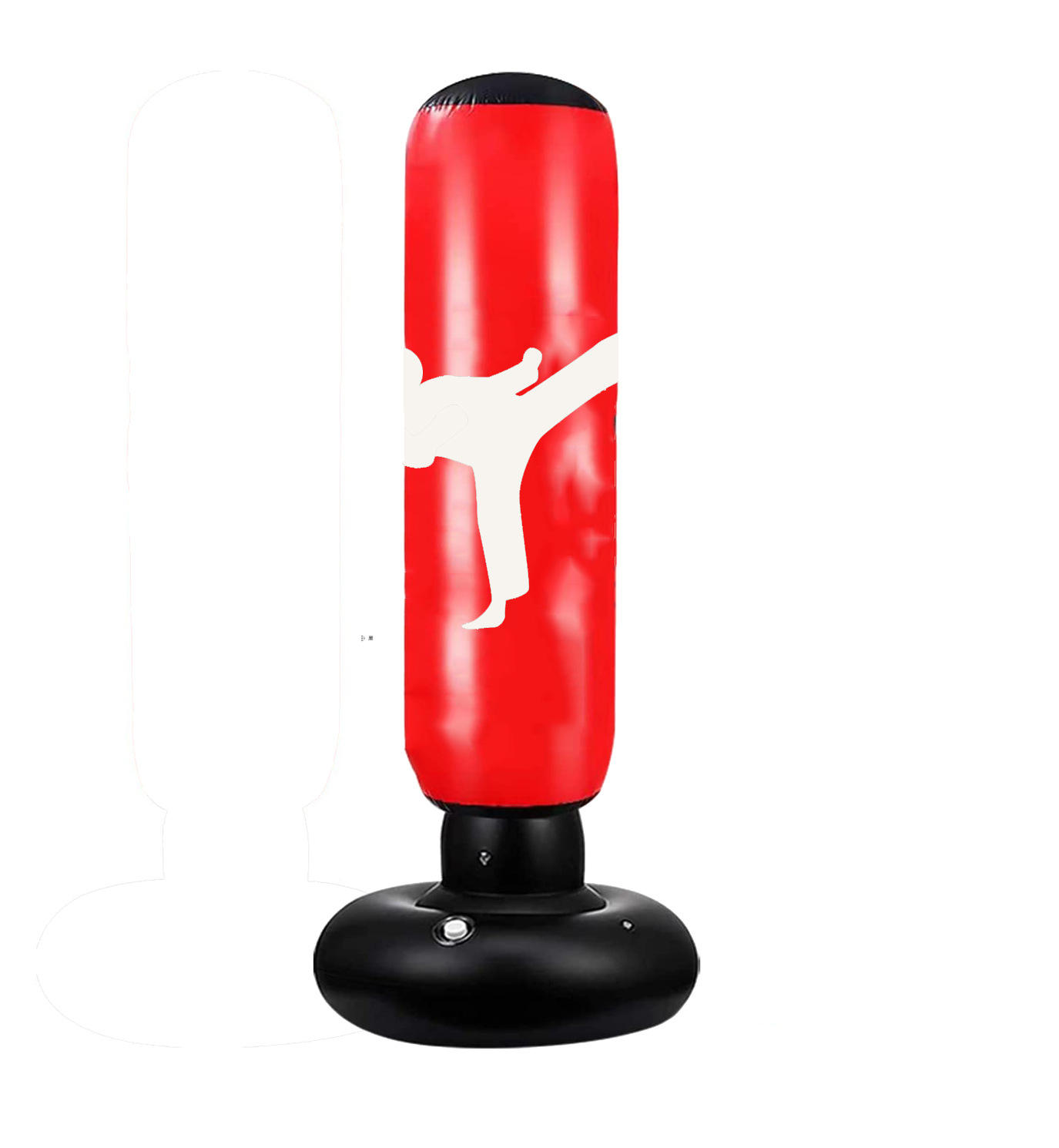 Pieds rouges et blancs - 160 cm