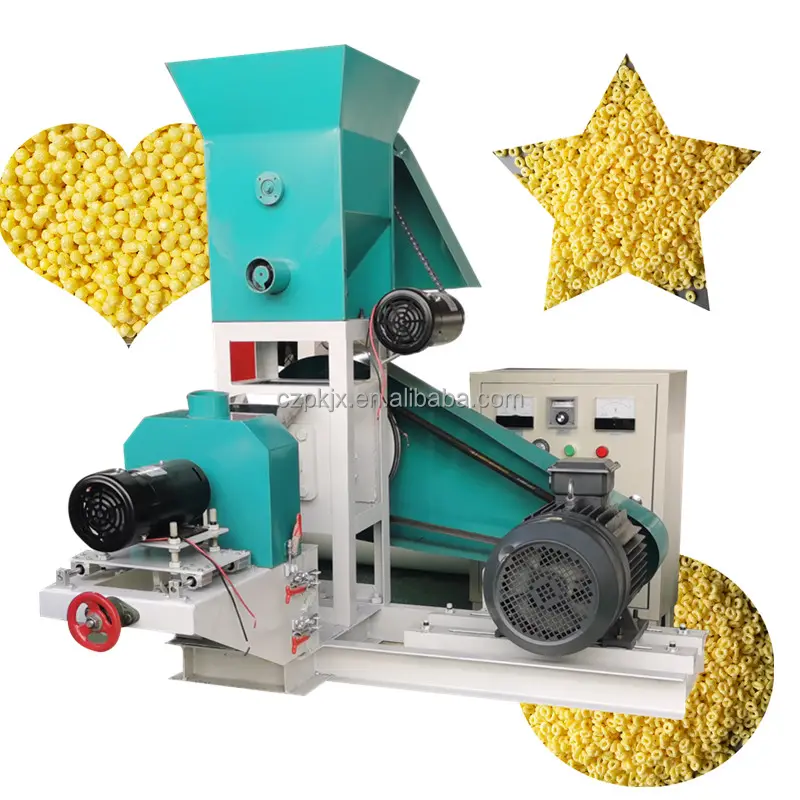 Hecho en China máquina extrusora de aperitivos máquina extrusora de láminas máquina de fabricación de chips de hojaldre de maíz turco