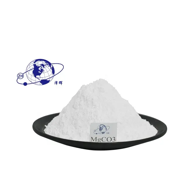 ISO HALAL Certificated Industrial Grade Magnesium Carbonate MgCO3 Light Powder for Potassium Monopersulfate Factory Price