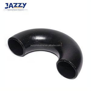 JAZZY不锈钢对接焊接配件弯头三通配件减速器180度弯头短碳钢对接焊接配件