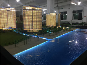 Model <strong>architecture</strong> <strong>3d</strong> with led lighting system , model <strong>building</strong> maker for residential - Product Image 3