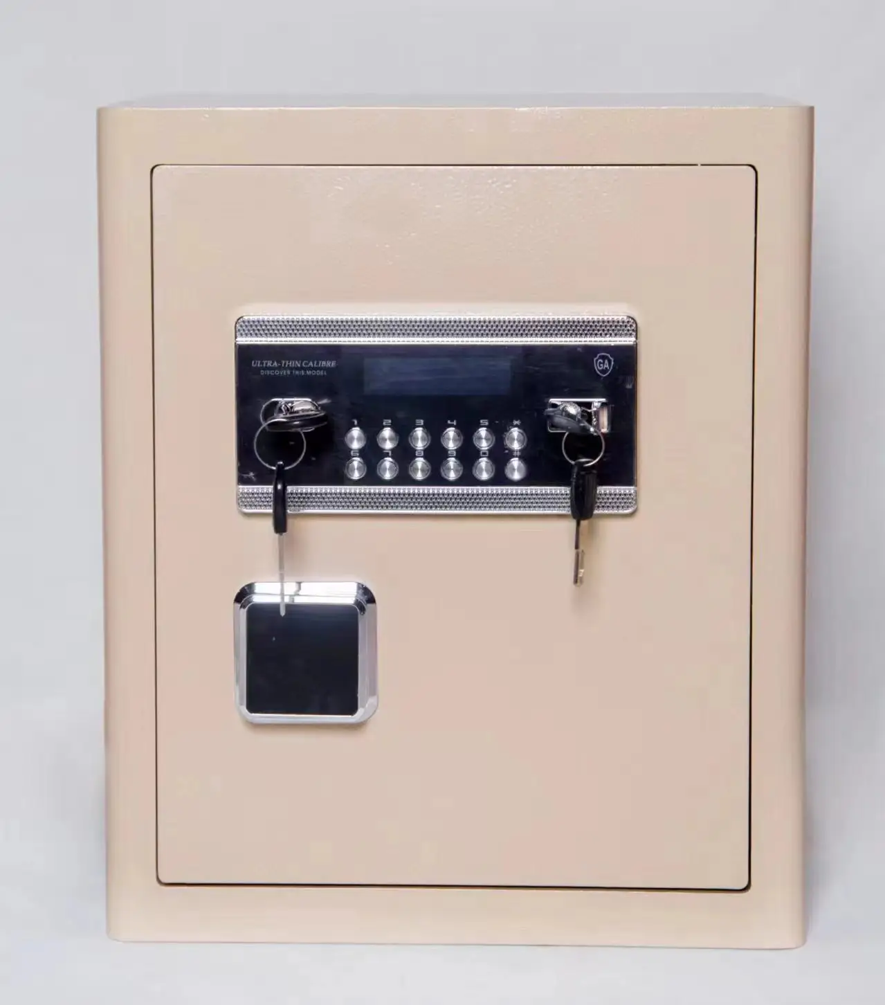 Cofre com caixa de chave digital com impressão digital cofre inteligente