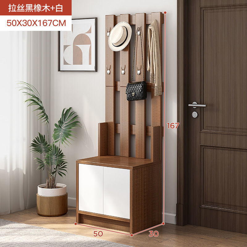 Single Hanger Deep Walnut-Warm White Door