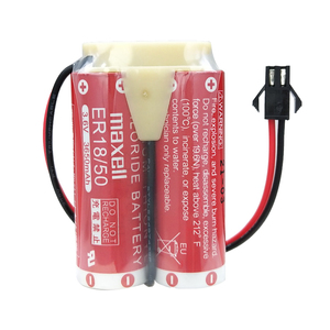 Аккумуляторная батарея Maxell ER18/50-2 3,6 В, применимая к ER18505-2 робота-кодировщика NACHI/NISSHO - Product Image 1