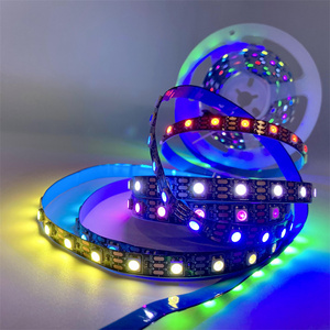Ws2812b 60 Led Strip Dmx Pixel programmabile Rgbw multicolore Ws2812b 5v indirizzabile singolarmente Pixel Rgb Led Strip