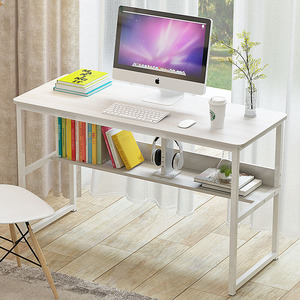 Escritorio DE ORDENADOR DE OFICINA respetuoso con el medio ambiente con estante Escritorio de mesa de ordenador práctico - Product Image 6