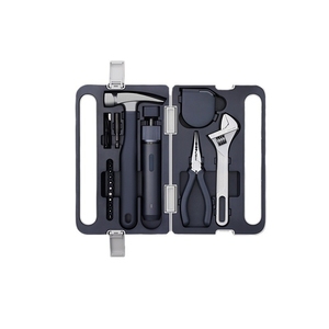 精致电动手工DIY手动工具箱家用五金套装多功能组合维修收纳盒 - Product Image 1