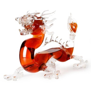 2024新设计动物形状玻璃酒瓶 - Product Image 1