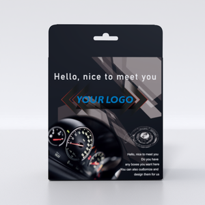 <strong>Display</strong> Boxes Clear <strong>Window</strong> Retail Hanging Packaging Matte Black Folding Cardboard Hang Tab Paper <strong>Box</strong> <strong>With</strong> <strong>Custom</strong> Logo Printing - Product Image 4