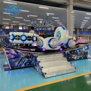 Thiết bị giải trí nhà sản xuất thiết bị giải trí xoay tốc độ nhỏ máy bay cưỡi tàu vũ trụ bay xe - Product Image 3