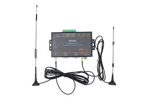 HF2421 Double <strong>Port</strong> <strong>Serial</strong> Device <strong>Server</strong> <strong>RS232</strong> RS485 RS422 to Ethernet Wifi 4G 3G GPRS Network Converter - Product Image 3