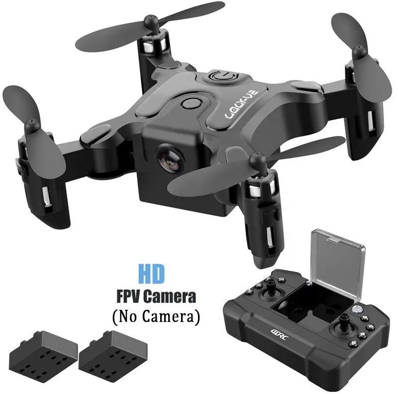 2020 nouveau Mini Drone Quadcopter avec/sans caméra HD Mode de maintien élevé RTF WiFi Kit d'hélicoptère RC aérien pliable sur la télécommande
