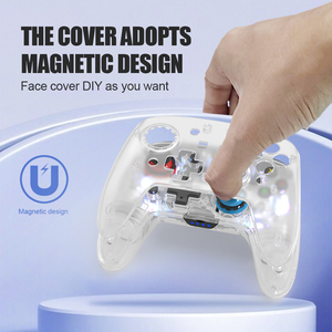 Con illuminazione a LED di respirazione controller di gioco senza fili per nintendo Switch/Switch Lite/PC/IOS/Android gamepad - Product Image 6