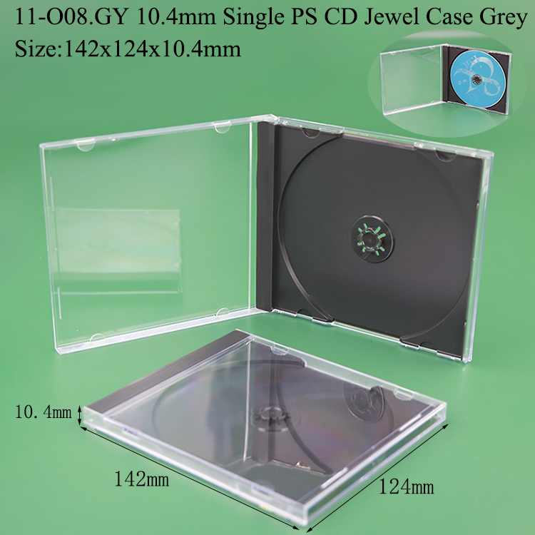 O08A : Boîtier CD 10,4 mm Gris