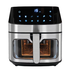 Aifa UP + fondo doppi elementi riscaldanti in acciaio inossidabile elettrico 8L Cook Oilless Air Frier digitale 10 Preset Touchscreen friggitrice profonda - Product Image 2