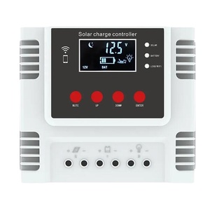 Контроллер солнечного заряда MPPT 50a 60a с ЖК-дисплеем, регулятор для гелевой герметичной затопленной литиевой батареи - Product Image 1