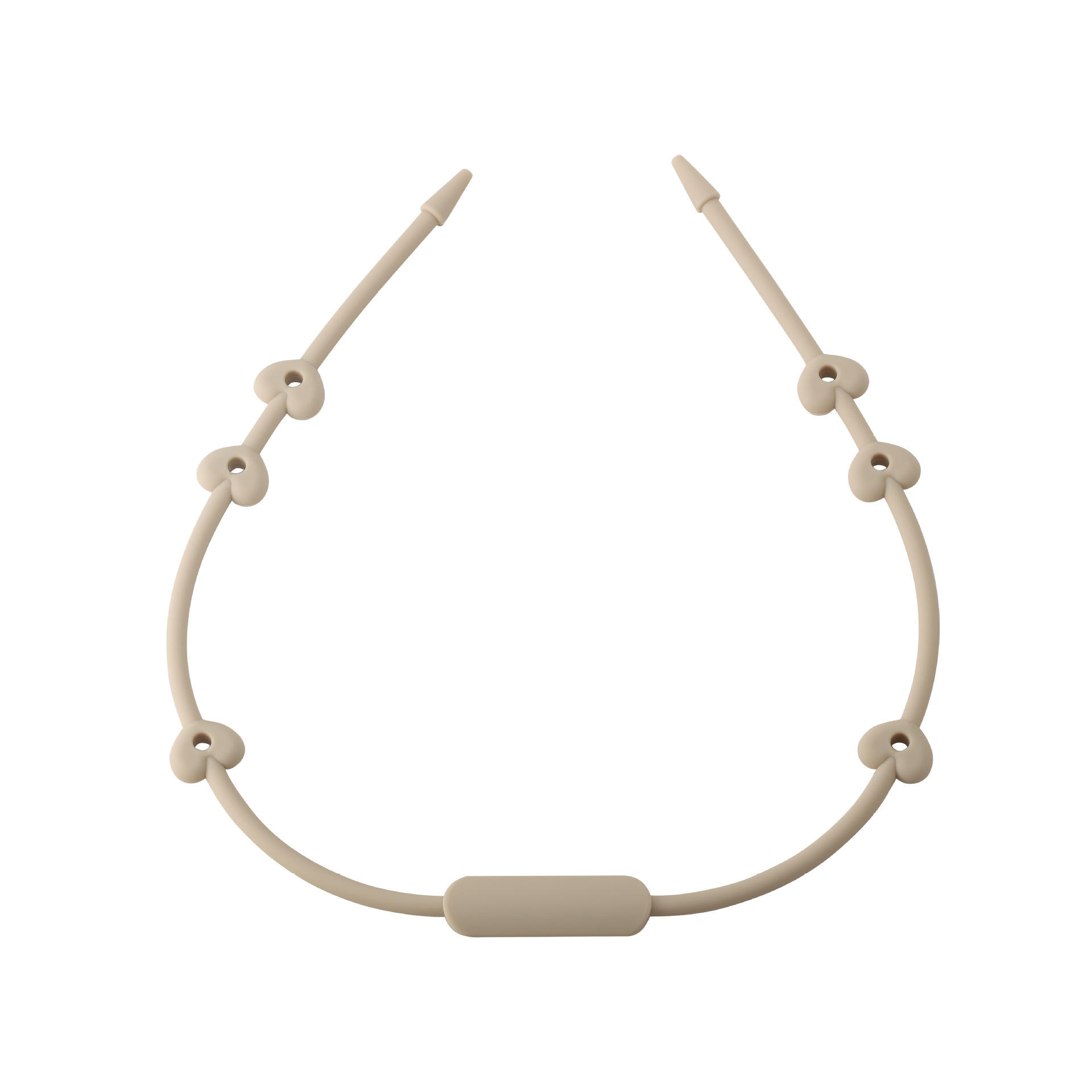 Cadena anti-perdida blanquecino