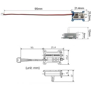 1.5g Mini Digital <strong>Servo</strong> - Linear <strong>Servo</strong> Left and Right Pair - Ideal for Mini Fixed - Product Image 6