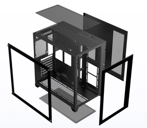 Nuovissima custodia per Gamer per PC, per Gaming, Computer di calcolo Desktop Atx/M-ATX/ITX, custodia per Computer - Product Image 5
