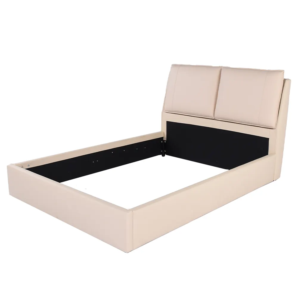 Meisemobel Stock En EE. UU. muebles sofá cama con almacenamiento moderno marco de cama de malvavisco cama tapizada con almacenamiento