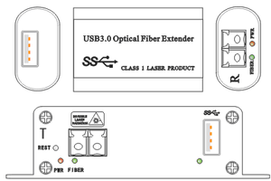USB3.0到光纤扩展器USB3.0到光纤转换器不向后兼容 - Product Image 2