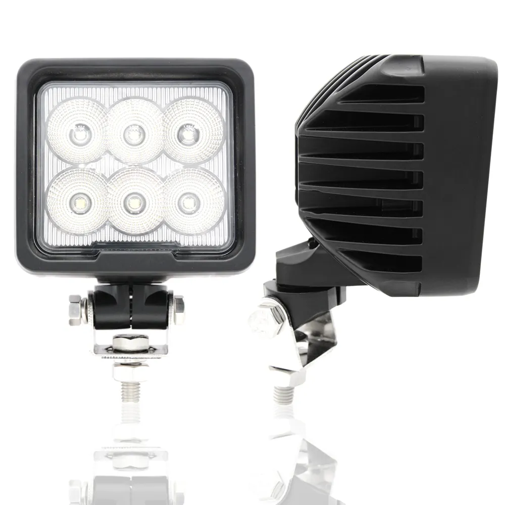 Sanray Low MOQ supporto in acciaio inossidabile di alta qualità 4D Led Light 4X4 Offroad 24 Volt 60W luce di lavoro di guida per camion