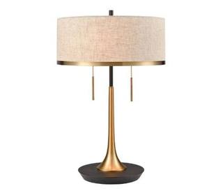 Most Selling High on Demand Design Premium <strong>Quality</strong> White Fabric Halogen Bulb Desk <strong>Lamp</strong> for Home Library Study Desk Table <strong>Lamp</strong> - Product Image 3