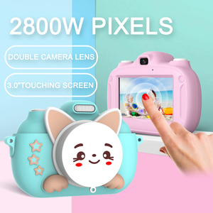 Profesyonel üretim <span class=keywords><strong>3</strong></span> inç 2800W şarj edilebilir çocuklar Mini dijital kamera oyuncaklar çocuklar için çocuk hediye
