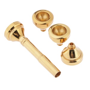 Tromba convertibile 3C 2C 2B 3B su ordinazione del bocchino della tromba del nastro/dorato su ordinazione di basso prezzo altro strumento musicale - Product Image 1
