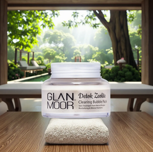 Kore'de yapılan Glanmoor parlatma kil yüz maskesi doğa nemlendirir ve cildi rahatlatır <span class=keywords><strong>k</strong></span>-güzellik Detok zeolit kabarcı<span class=keywords><strong>k</strong></span> paketi