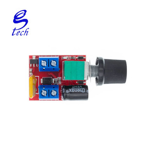 Mini <strong>DC</strong>-<strong>DC</strong> 4.5V-35V 5A 90W <strong>PWM</strong> <strong>DC</strong> <strong>Motor</strong> <strong>Speed</strong> <strong>Controller</strong> Module Switch 12V 24V PN35 <strong>Speed</strong> Regulator Control Adjust Board