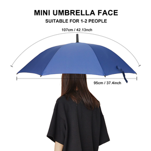 标志天井户外反紫外线防护架白色促销雨伞带标志 - Product Image 3