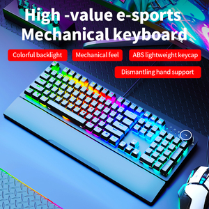Direct Sales Manufacturer RGB Backlit Color GK515 Mechanical Game <strong>Keyboard</strong> USB for <strong>Computer</strong> Games Office <strong>Learning</strong> New Mechanical - Product Image 3