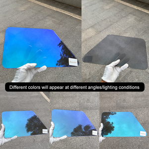 Cam/đỏ/xanh/Tím Tắc Kè Hoa phim UV chặn 99.8% kính chắn gió Tint đầy màu sắc kính xe phim bảo vệ năng lượng mặt trời phim - Product Image 2