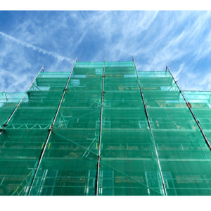 <strong>Fireproof</strong> Debris <strong>Netting</strong> With High Visibility and Logo Printing Option for Scaffolding and Building Protection - Product Image 1