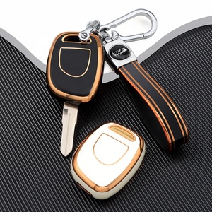 Yeni TPU araba anahtarı durum kapak Renault Twingo Clio Kangoo usta çip kesilmemiş NE73 VAC102 bıçak anahtarsız - Product Image 4