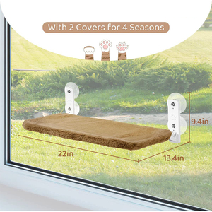 Fabrika özelleştirme ayarlanabilir kedi hhmcats kediler pencere hamak monte levrek - Product Image 4
