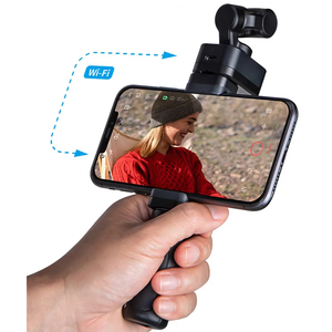 Feiyu Feiyu cep 3 akülü ayrılabilir 3-Axis sabitleyici Gimbal kamera 4K60fps görüntüleri AI takip takip - Product Image 3
