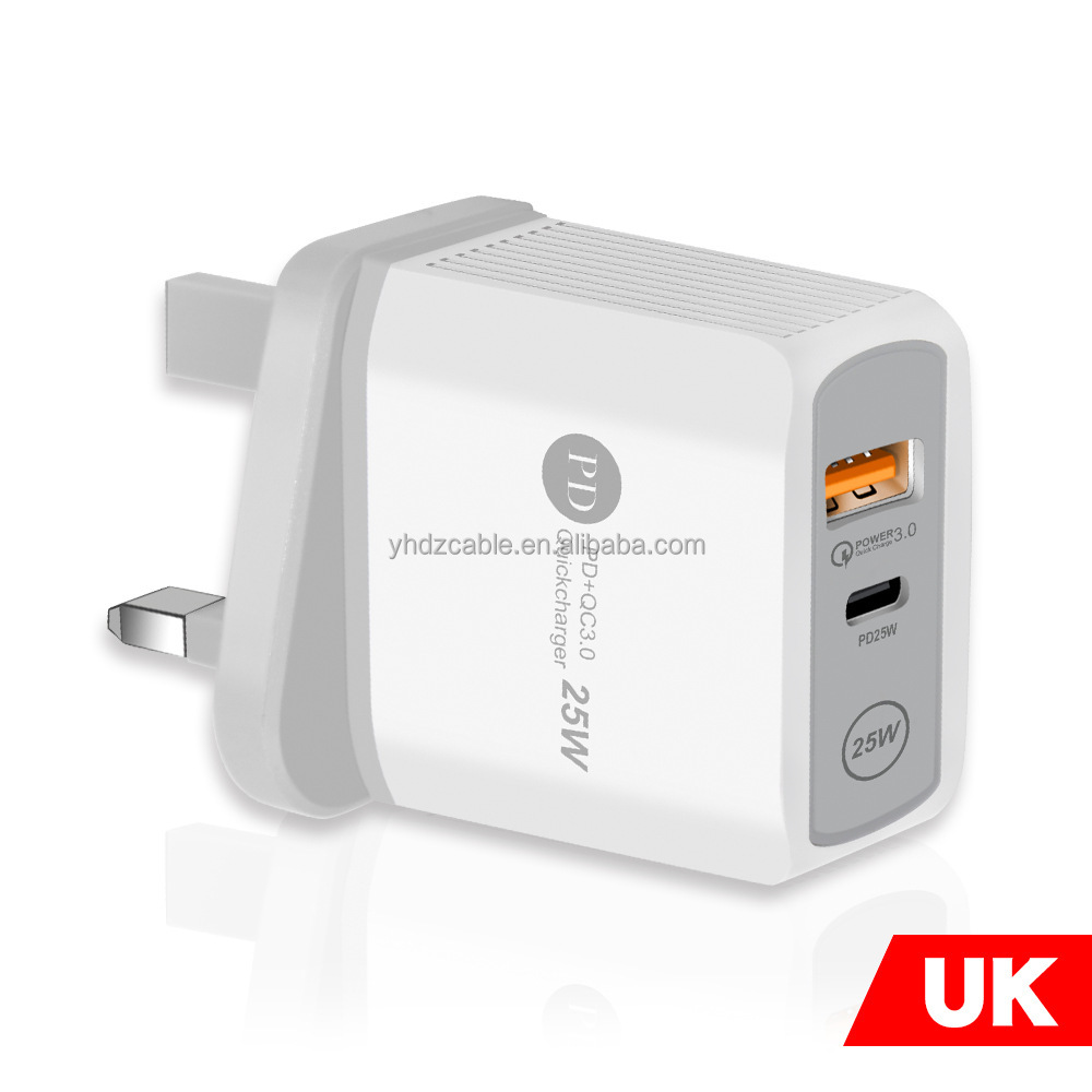 UK White charger