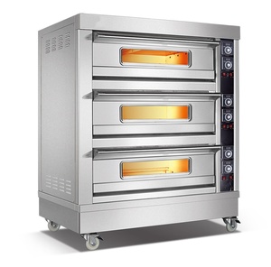 Tecfd Electric and <strong>Gas</strong> Type Three-layer Nine-tray Toaster <strong>Gas</strong> Convection Mechanical <strong>Oven</strong> Max 400 Degrees Celsius - Product Image 1