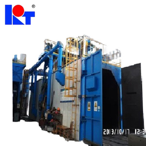 Kör bölge için özelleştirilmiş Q36/Q76 serisi yüksek verimlilik büyük yükleme arabası tipi atış + Peening kumlama makinesi - Product Image 2