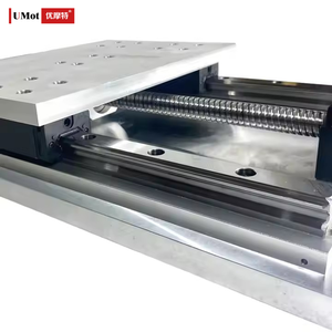 UMOT300mm幅アルミニウム重荷重300kg有効ストローク100-1300mmCncリニアスクエアガイドモジュールスクエアリニアガイドレール - Product Image 6