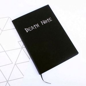 Amazon sıcak satış japon animesi ölüm not seti ölüm defter tüy kalem siyah ölüm defter DeathNote - Product Image 1