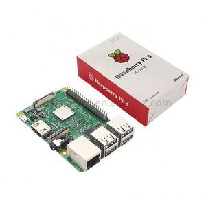 Aspberry-pendientes de plata de primera Ley Modelo B, kit de herramientas de construcción de 3 velocidades, 14