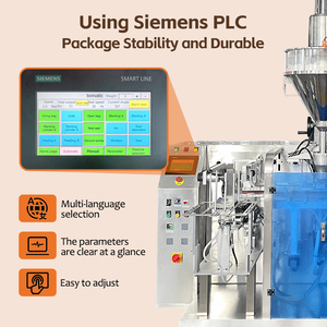 Macchina Multifunzione per Confezionamento in Sacchetti con Zip 25kg Riempitrice di Polvere 1kg Riempitrice di Farina 8 Corsie Sacchetto da 10 Kg Macchina Riempitrice di Polvere A24 - Product Image 3