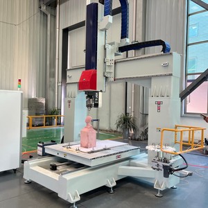 Suministro de China, máquina CNC 3D de 5 ejes, máquina enrutadora de madera, Centro de máquina, mesa de alta precisión, máquina enrutadora CNC móvil - Product Image 5