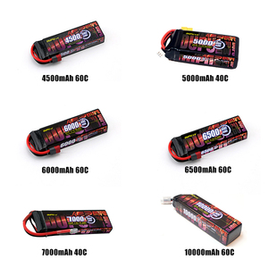 Yeni 10000 mah 10 ah 3 s 11.1 V 25 c 50 c xtxtrc adipose hücre 1/8 rc tipi Traxxas araba yedek lityum piller - Product Image 2