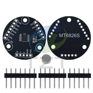 TZT MT6826S alta precisione Encoder magnetico ad alta velocità modulo di sensori di misura ad angolo di induzione magnetica per Arduino - Product Image 4